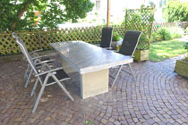 Sitzgelegenheit im Garten